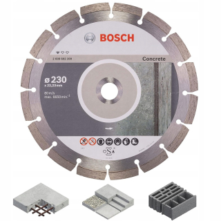 Diamantový kotúč Bosch 2608602200 230x22,2 mm